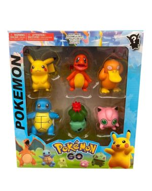ZESTAW 6PCS FIGURKI POKEMON 6794140