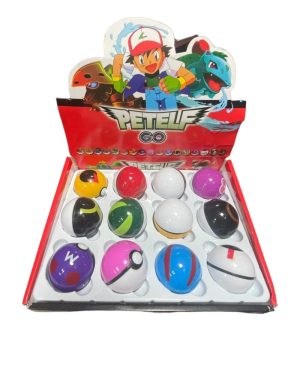 ZESTAW 12SZT KULA FIGURKĄ POKEMON 6794160