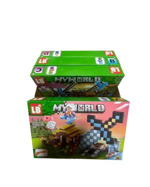 ZESTAW KLOCKI MY WORLD 4SZT 6794238