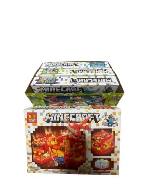 ZESTAW KLOCKI MINECRAFT 4SZT 6794239