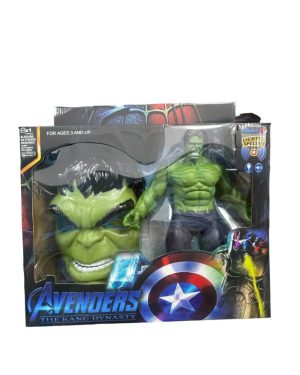 ZESTAW MASKA I FIGURKI HULK 6794375
