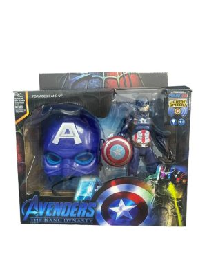 ZESTAW MASKA I FIGURKI CAPTAIN AMERICA 6794377
