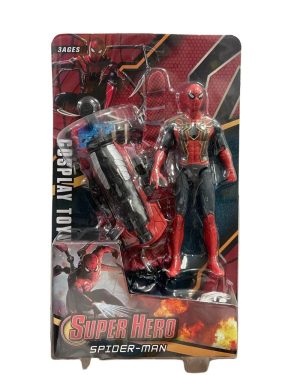 ZESTAW RĘKAWICE WYRZUTNIA Z FIGURKĄ SPIDER MAN 6794443