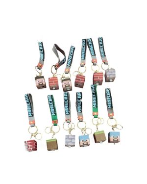 BRELOK DO KLUCZY MINECRAFT SWIECĄCE 6794614