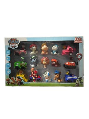 ZESTAW FIGURKĄ PSI PATROL GUMOWA 6795525