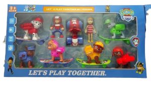 DUZY ZESTAW PSI PATROL 9SZT 6795542