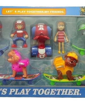 DUZY ZESTAW PSI PATROL 9SZT 6795542