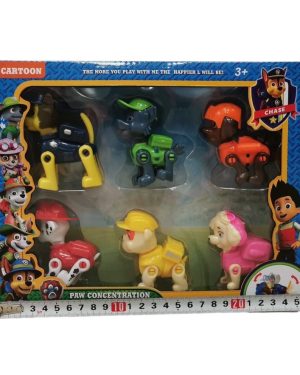 ZESTAW PSI PATROL 6SZT PIESKI 6795544