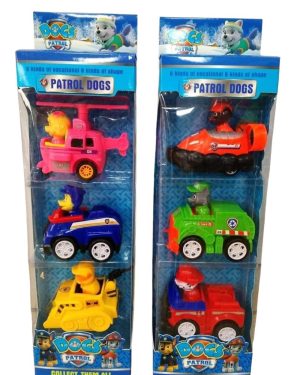 ZESTAW PSI PATROL 3SZT AUTKA 6795547