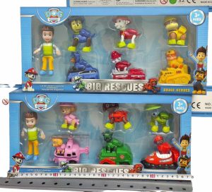 ZESTAW PSI PATROL 7SZT Z FIGURKĄ 6795548