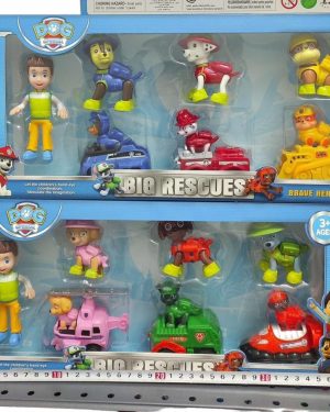 ZESTAW PSI PATROL 7SZT Z FIGURKĄ 6795548