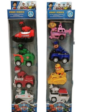 ZESTAW PSI PATROL 4SZT AUTKA 6795549