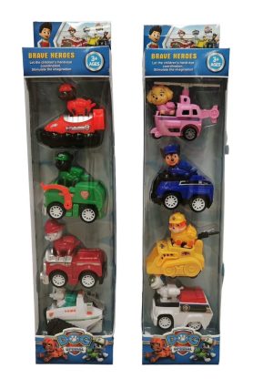 ZESTAW PSI PATROL 4SZT AUTKA 6795549