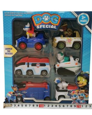 ZESTAW 6SZT AUTKA PSI PATROL 6795556