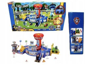 ZESTAW PSI PATROL BAZA WIEZA PARKING FIGURKI LĄSOWISKO 6795574