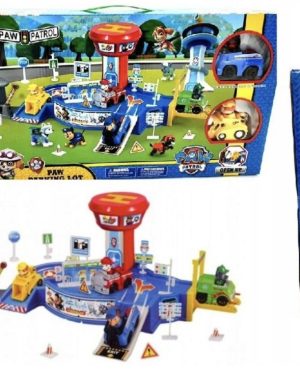 ZESTAW PSI PATROL BAZA WIEZA PARKING FIGURKI LĄSOWISKO 6795574