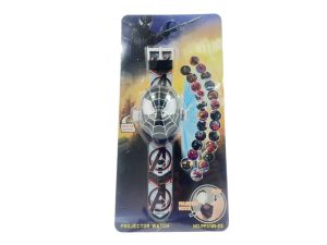 ZEGARKI PROJECTOR SPIDER MAN CZARNY 6796002