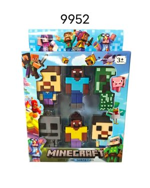 ZESTAW FIGURKI MINECRAFT 6796617