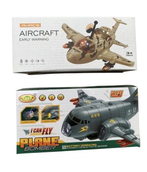 ZABAWKA Samolot Transportowy Bombowiec Światła Dźwięk 6797415