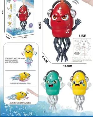 OŚMIORNICA Squid TAŃCZĄCA KAŁAMARNICA INTERAKTYWNA ZABAWKA 8769905