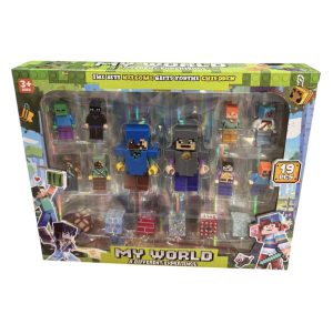 Klocki figurki minecraft 8769929