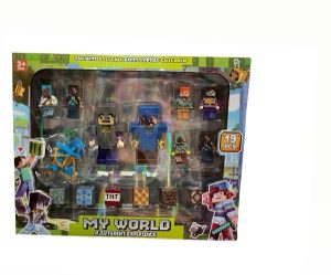 FIGURKI Z MAGNETYCZNA MY WORLD 2441378