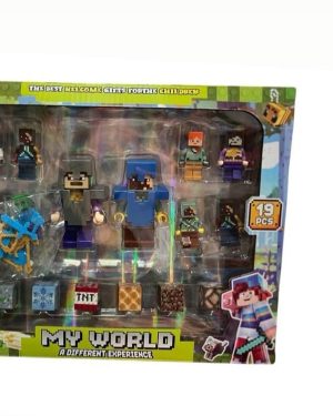 FIGURKI Z MAGNETYCZNA MY WORLD 2441378