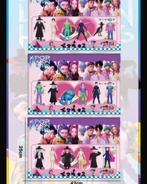 ZESTAW 6 SZT FIGURKI KPOP DEMON HUNTERS 6685338