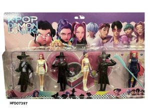 ZESTAW 6 SZT FIGURKI KPOP DEMON HUNTERS 3523889