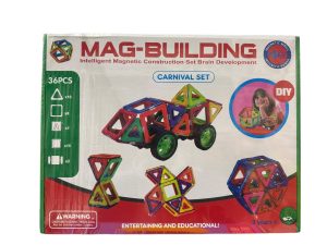 Klocki Magnetyczne MAG-BUILDING 36 el. dla dzieci 8558807