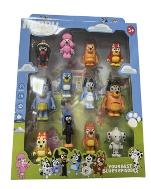 Figurki z bajki Bingo I Bluey duży zestaw 8558837
