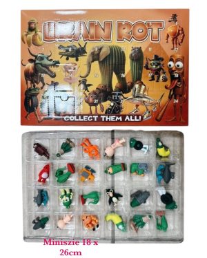 Mini Italian brainrot Kalendarz Adwentowy 24 Figurki - Prezent Świąteczny dla Dziecka 8558839