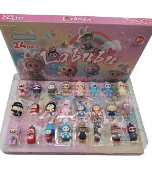 LABUBU Kalendarz Adwentowy 24 Figurki - Prezent Świąteczny dla Dziecka 8558842