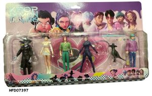 ZESTAW FIGURKI K POP MODEL 8558855