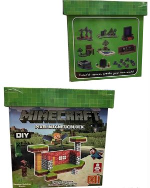 KLOCKI MAGNETYCZNA MINECRAFT 150EL 6497688