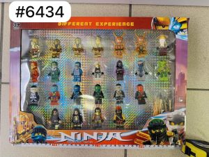 Figurki Ninja 24+1PCS 2512616