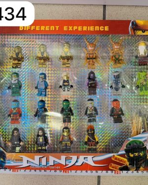 Figurki Ninja 24+1PCS 2512616