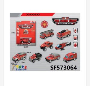 Zabawki Fire Engine Series Die Cast 2512661