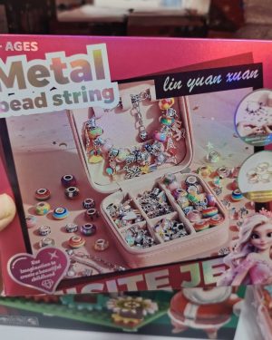 Zestaw Biżuterii Metal Bead String 6590692