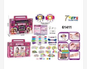 Zestaw Zabawki do Robienia Bransoletek 2193879