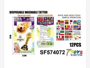 Zabawki Naklejki z Tatuażami 1147503