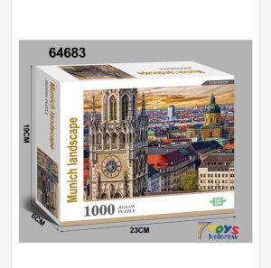 Zabawki Puzzle Munich Landscape 1000PCS 1147545