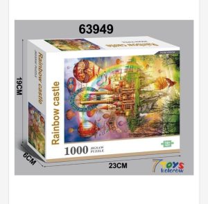 Zabawki Puzzle Rainbor Castle 1000PCS 1147548