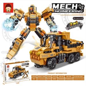 Klocki Mech Engineering Auto Robot 1147585