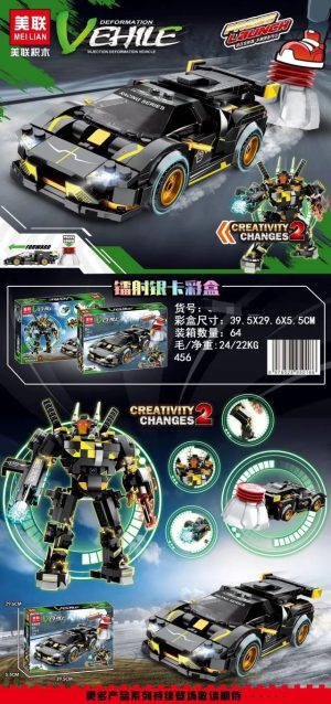 Klocki Auto Robot 2in1 1147596