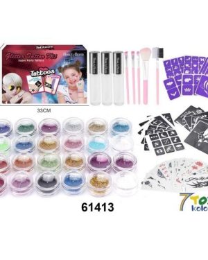 Zabawki Tatoos  Glitters Kit 2608658