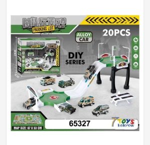 Zestaw Zabawki Parking Alloy Car 6201367