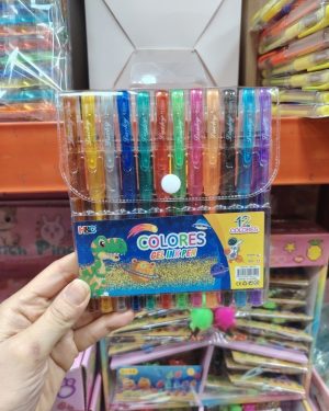 Zestaw Kolorowe Długopisy Żelowe 6072169