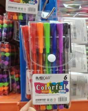 Zestaw Kolorowe Długopisy Kulkowe 6072170