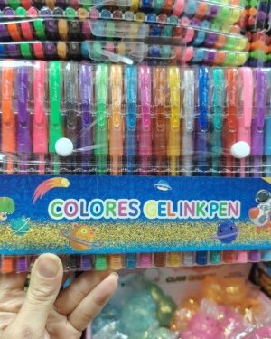 Zestaw Kolorowe Długopisy Żelowe 6072171